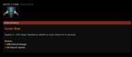 Dota 2 Item Grove Bow source: dotafire.com
